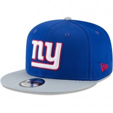 Youth New York Giants New Era Royal/Gray Baycik 9FIFTY Snapback Adjustable Hat 3204321